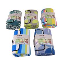 Picknick Decke 135 x 170 cm gemustert VE 24