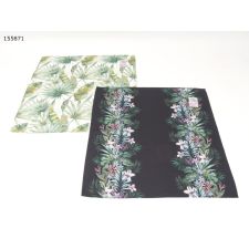 Tischdecke Palmenblätter 80 x 80 cm VE 24