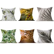 Dekokissen OUTDOOR "Oliven" 45x45 cm VE 12