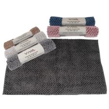 Badmatte Chenille ca.40 x 60 cm 1400 gsm VE 12