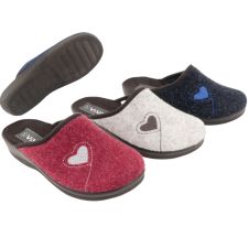Da Hauspantolette Filz 36 - 41 VE 18