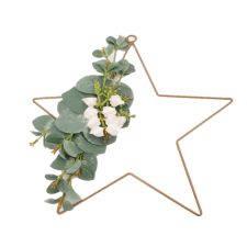 Deko - Stern, Metall, 30 cm, Floristik VE 72