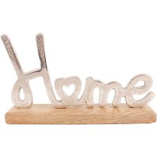 Dekoschild Home 21,5 x 5 x 12,5 cm VE 24