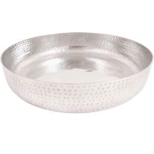 Dekoschale Aluminium 30,5 x 26 x 6,5 cm VE 12