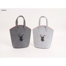 Einkaufstasche Filz ca. 25 x 12 x 36 cm VE 24