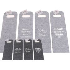 Flaschenbeutel aus Filz ca. 42 x 15 cm VE 96